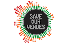 save our venues campaign logo transparent